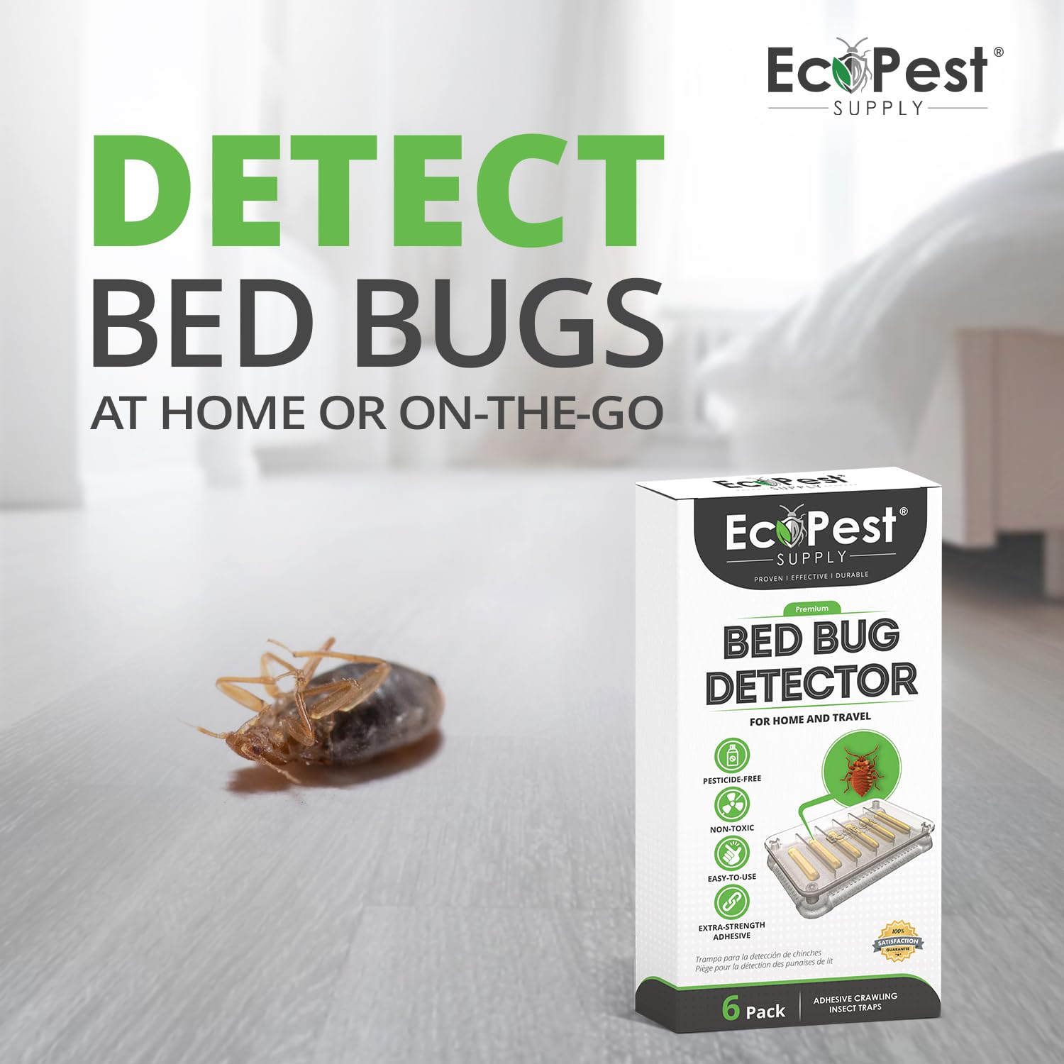 Compact travel-friendly traps in the ECOPEST kit for on-the-go monitoring.