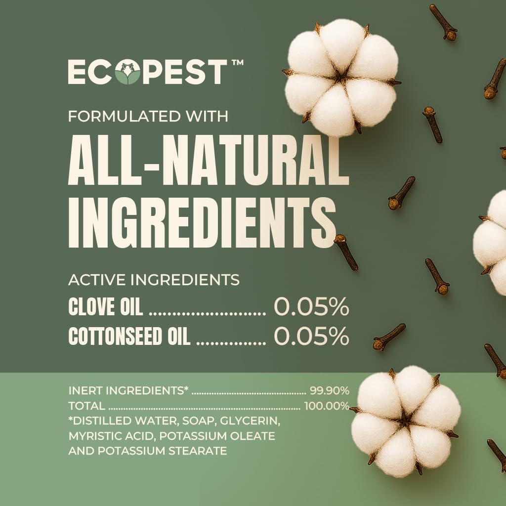 EcoPest Bed Bug Spray bed frame target with high efficacy potential.