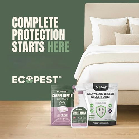 EcoPest product line image conveys family-friendly, low-odor indoor treatment.