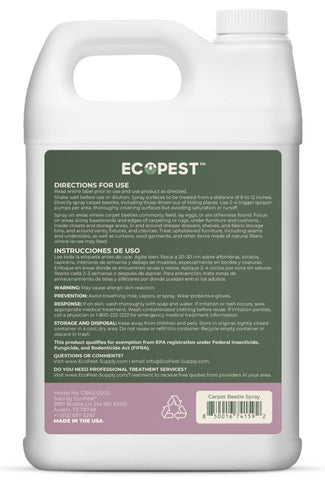 EcoPest USA-made facility badge signals high-quality manufacturing standards.