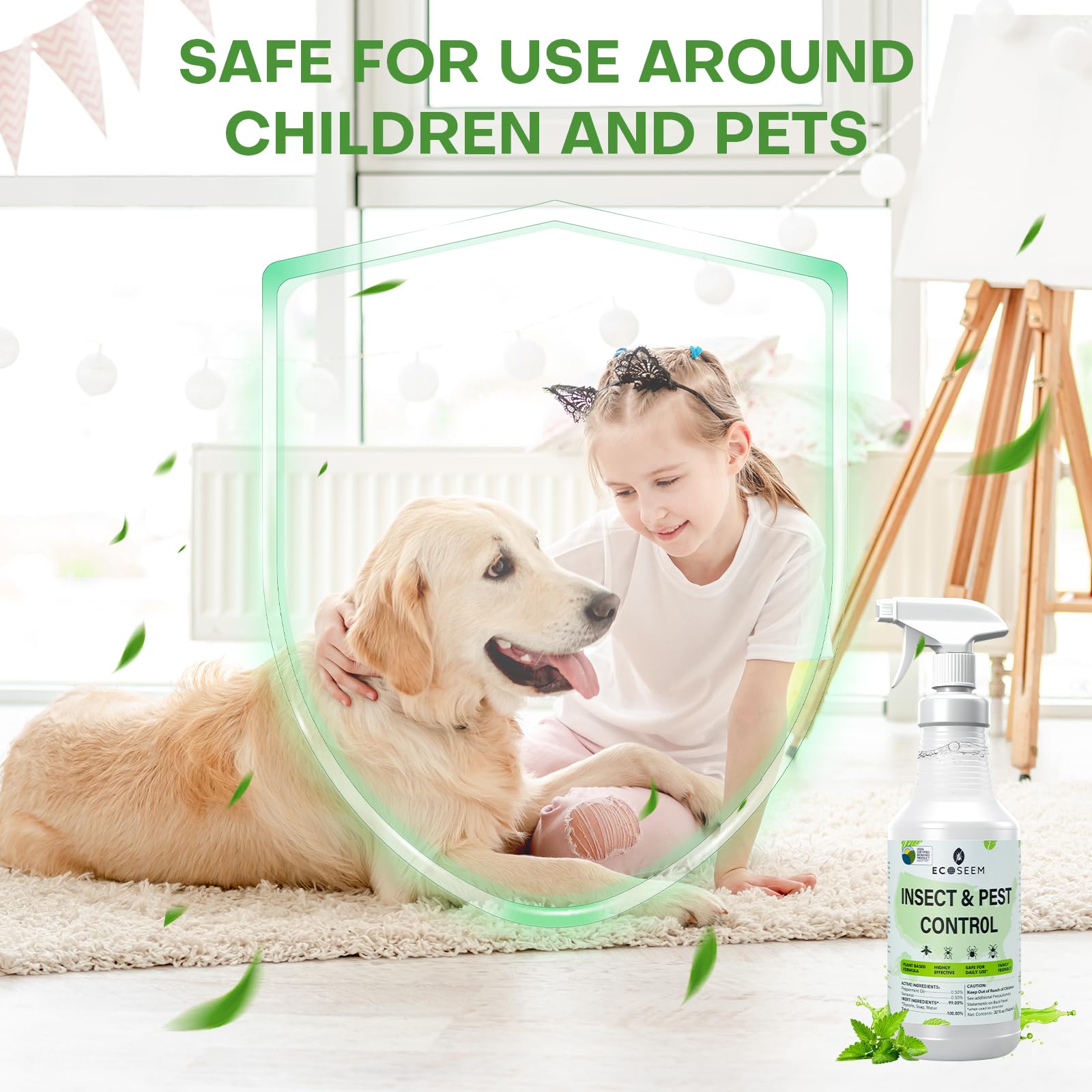 Indoor spray against general pests showing quick action.