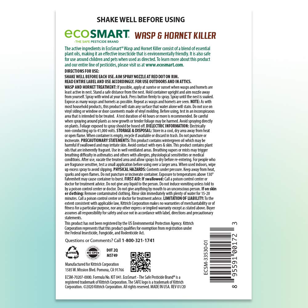 EcoSmart 9oz can with fresh scent in garden setting.