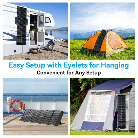Ecosonique Technology built-in kickstands provide quick, stable outdoor setup.