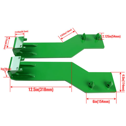 Weld area on ECOTRIC brackets emphasizes a strong joint for secure mounting.