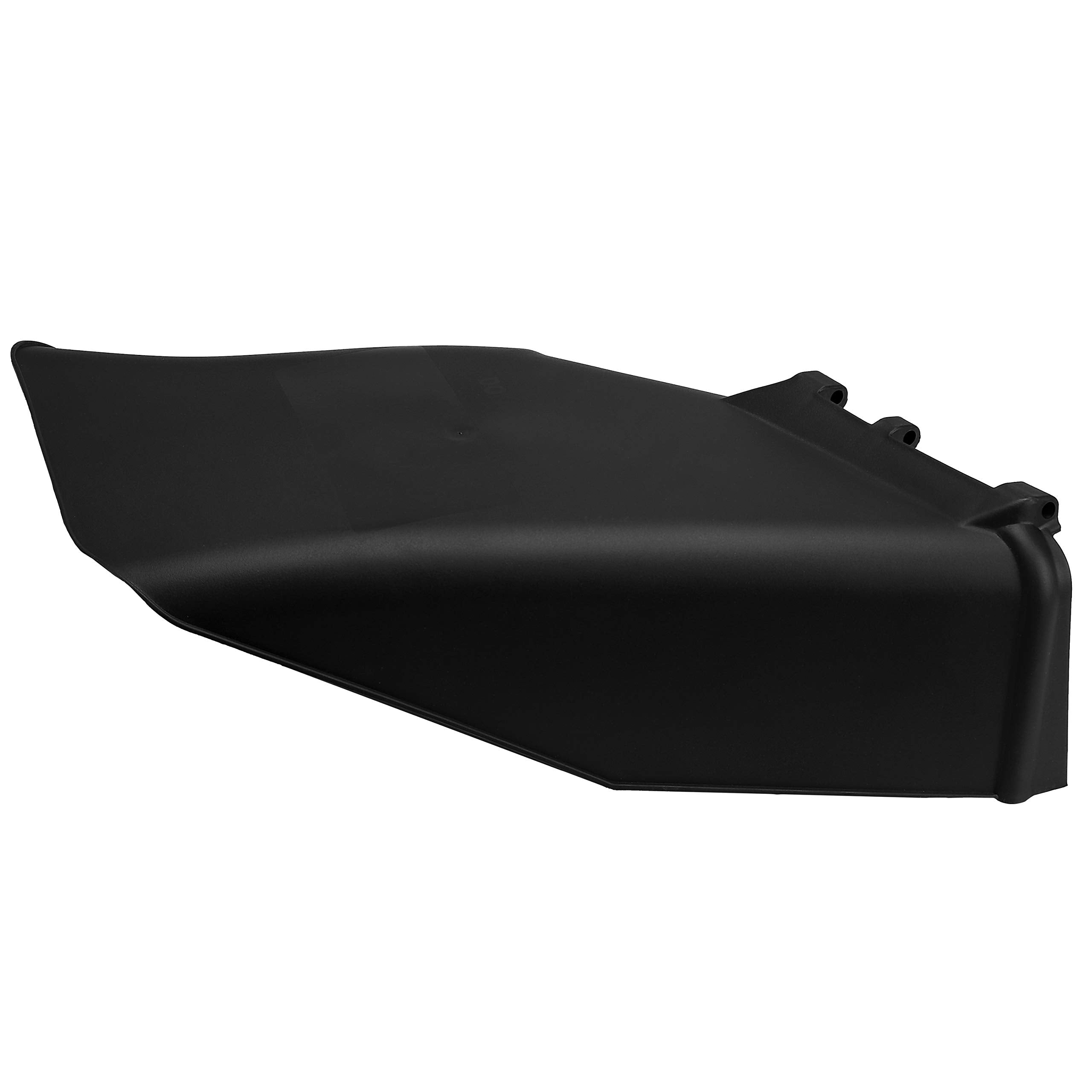 ECOTRIC deflector shield side view emphasizes full coverage.