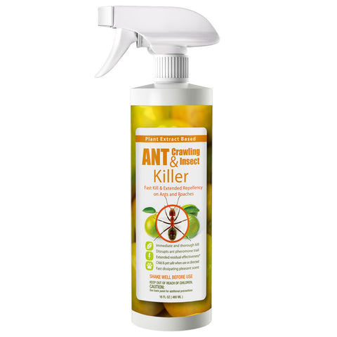 EcoVenger Ant Killer 16oz bottle front view for quick indoor use.