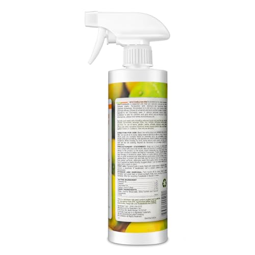EcoVenger Ant Killer 16oz bottle label close-up showing plant-based formula.