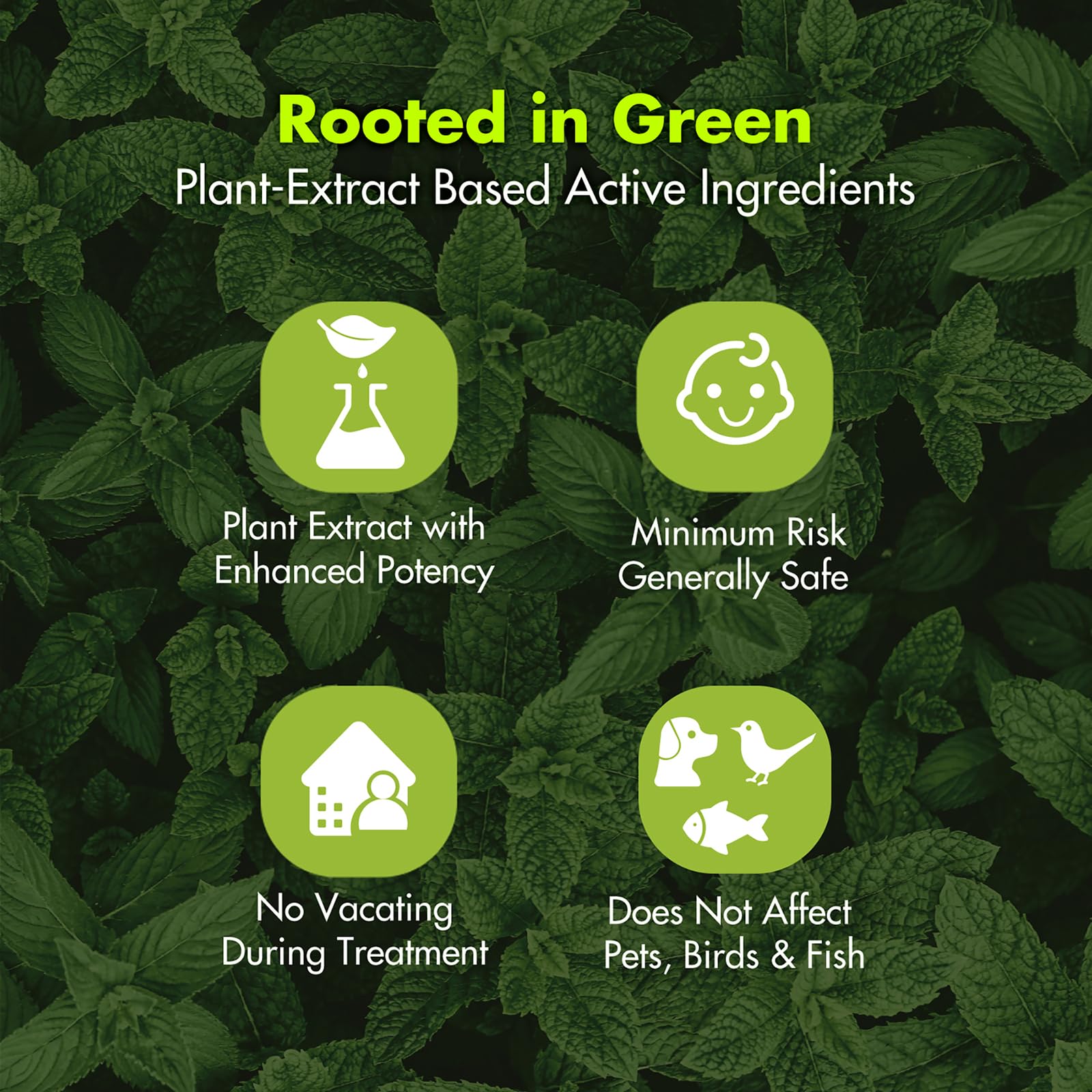 EcoVenger botanical scent visual emphasizes pleasant aroma