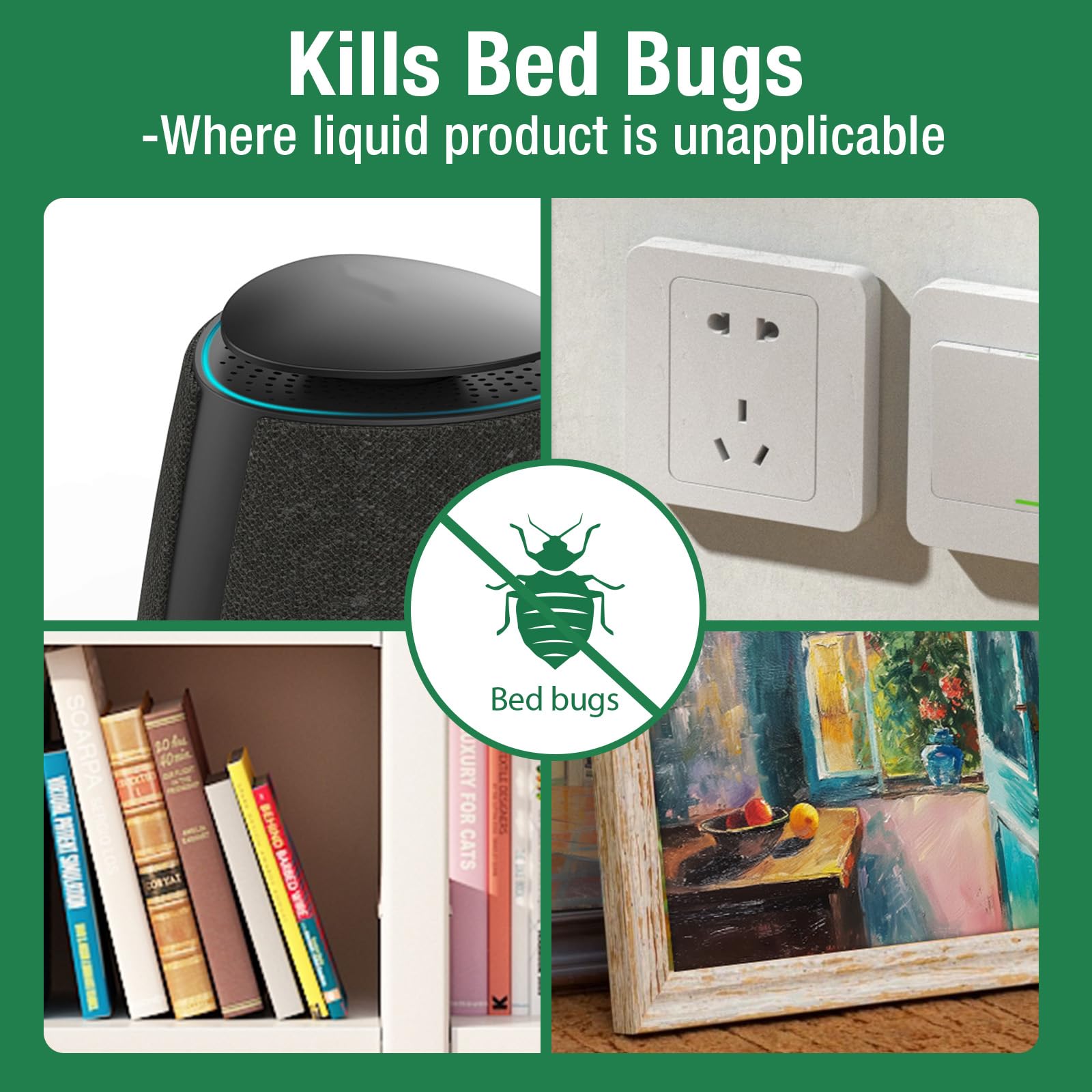 EcoVenger DEssential Dust Peppermint roaches-kitchen-corner helps reduce roach activity near food prep areas.