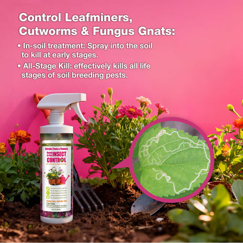 EcoVenger Garden Insect Control pet-safe formula label.