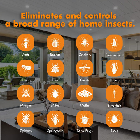 EcoVenger ingredients list snapshot highlights essential oils and natural components for pest control.