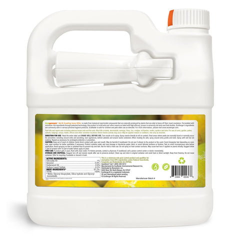 Quick knockdown of ants within one minute using EcoVenger.