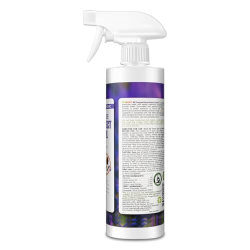 EcoVenger spray action demonstrates fast contact kill for common household pests.