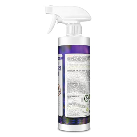 EcoVenger spray action demonstrates fast contact kill for common household pests.
