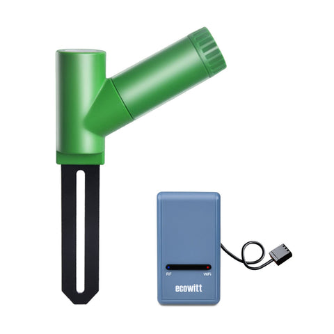 ECOWITT GW1106 kit packaging shows components for quick setup.