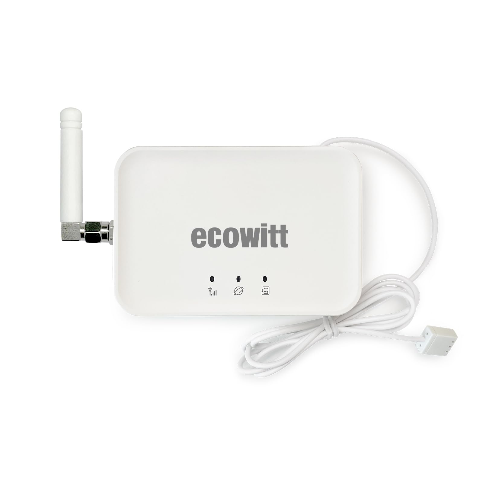 Ecowitt GW3000 front panel with built‑in sensors for reliable home climate monitoring.