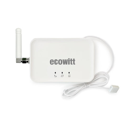 Ecowitt GW3000 front panel with built‑in sensors for reliable home climate monitoring.