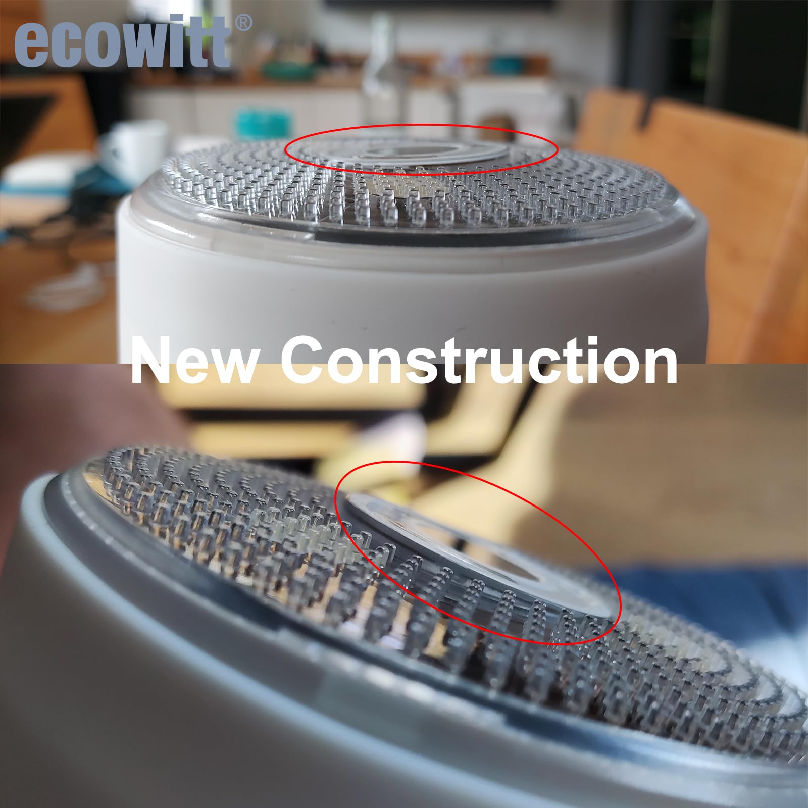 ECOWITT WS90 outdoor sensor array monitors wind, rain, light and UV