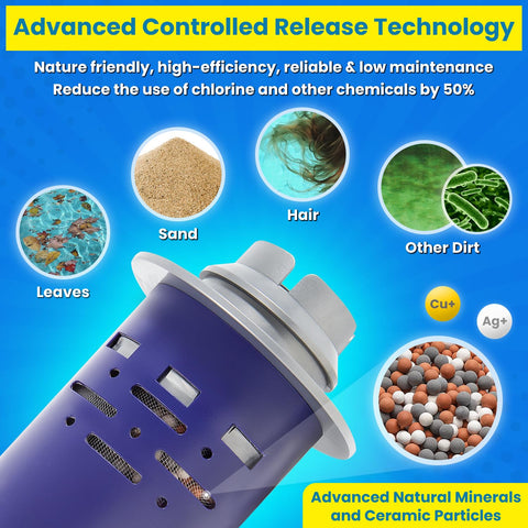 E-cowlboy ceramic mineral particles detail improves water clarity and feel