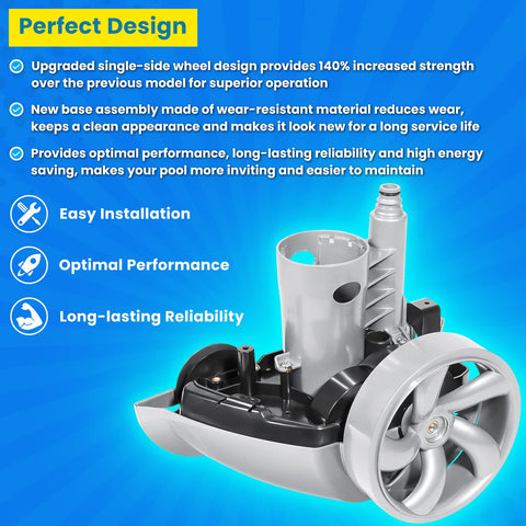 E-cowlboy Polaris tensioner pulley with spring ensures reliable tension.