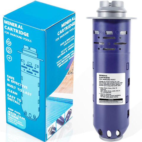 E-cowlboy mineral cartridge for Nature2 Duoclear 45 enhances pool clarity.