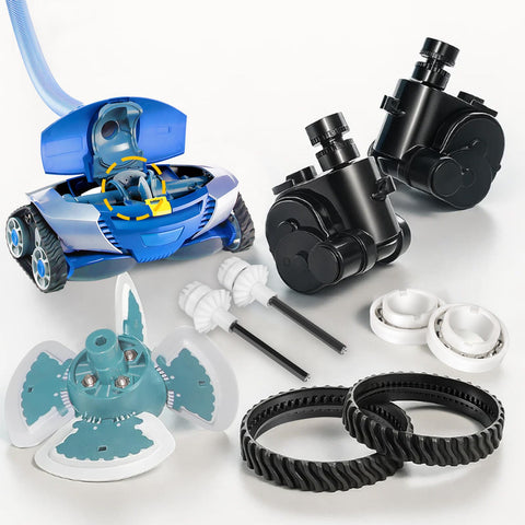 E-cowlboy Flex Power Turbine kit component enhances suction for Zodiac MX6/MX8 cleaners.