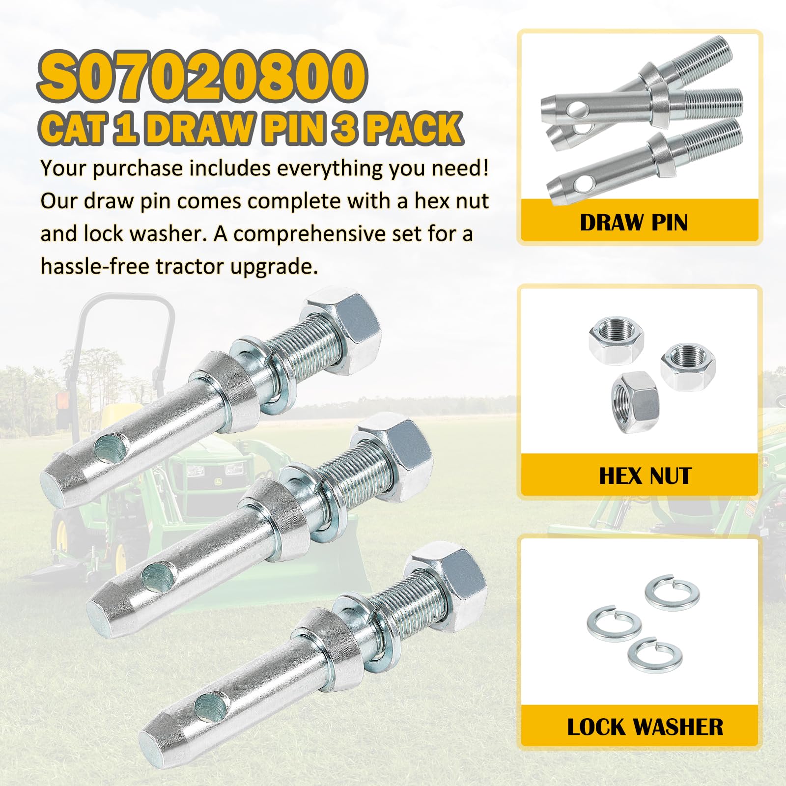 Ecowlboy S07020800 pin diameter 7-8in emphasizes precise fit.