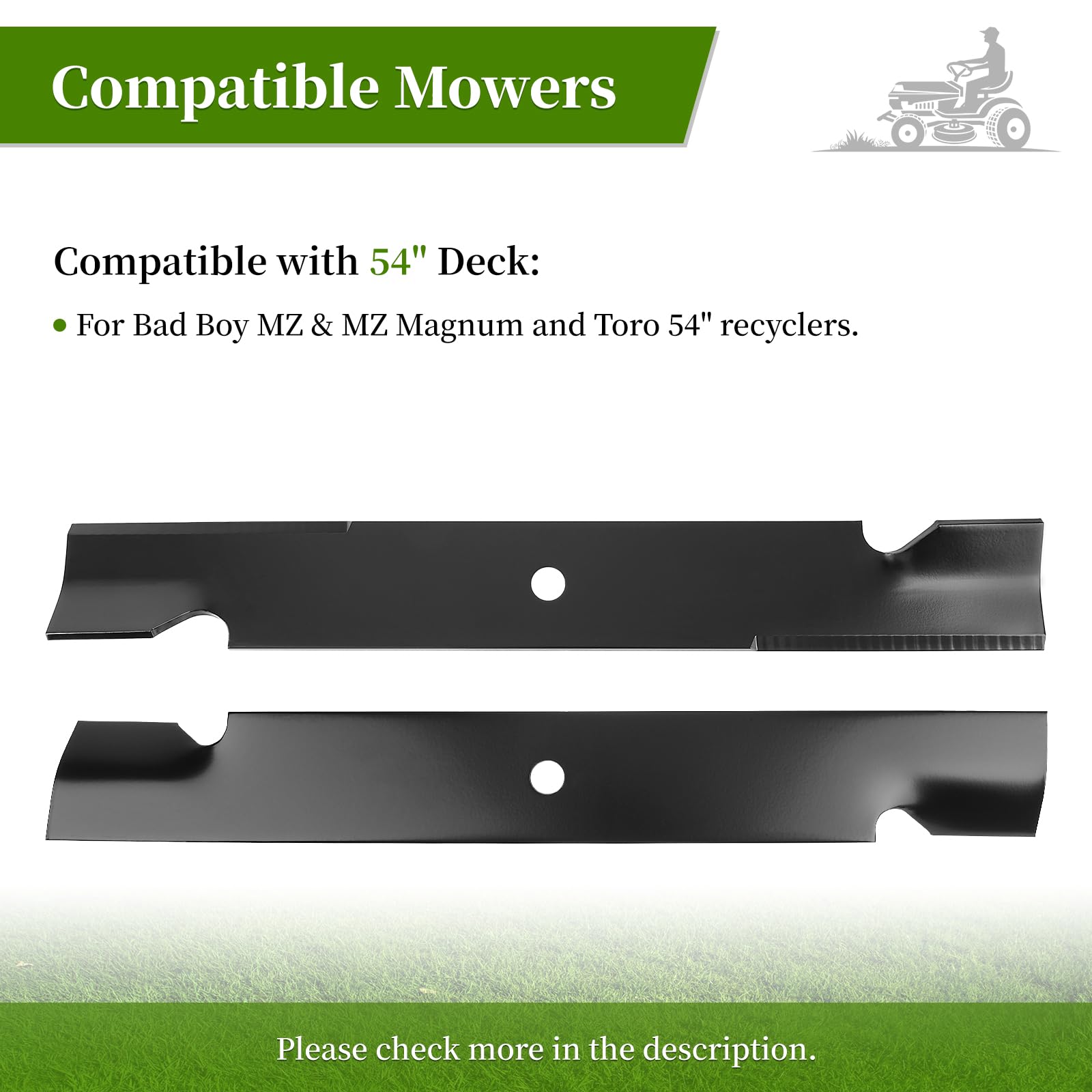 Ecreban easy-install with round center holes for quick maintenance