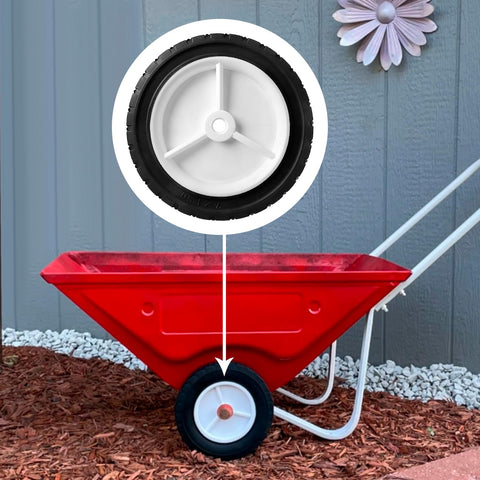 Ecreban snowblower and utility cart wheels with reliable grip.