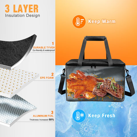 EddHomes BBQ Blanket interior with waterproof liner protecting surfaces.