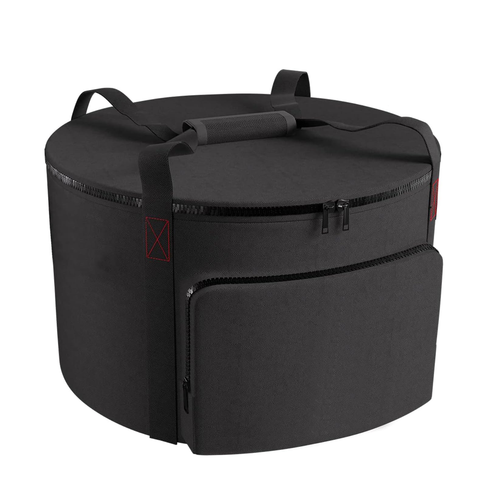 EddHomes carrying bag with two-way zipper for easy fire pit transfer.