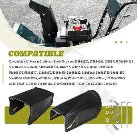 EddTorq durable chute construction supports long service life in winter conditions.
