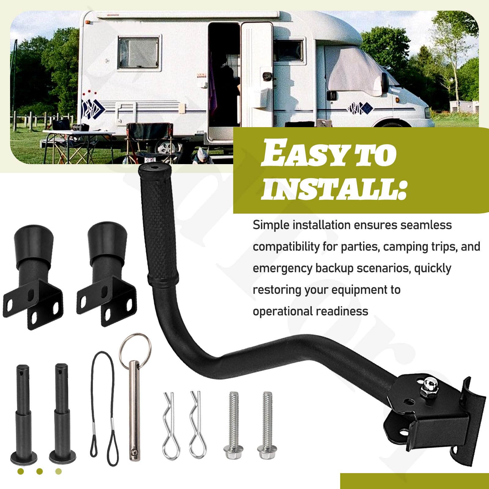 EddTorq GNA410 easy installation saves setup time for outdoor use.