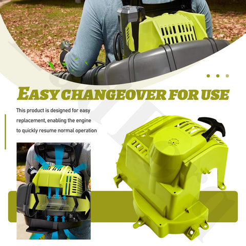 EddTorq pull starter test run confirms Ryobi compatibility.