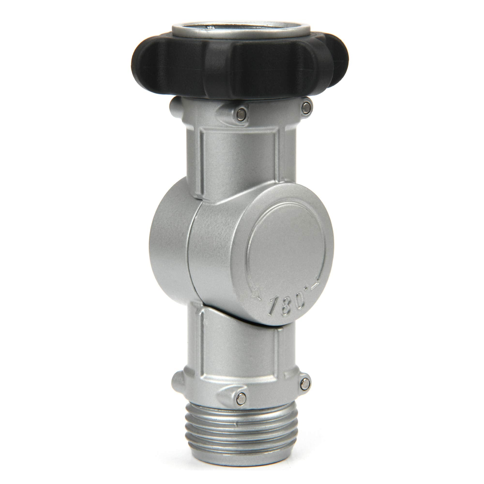 Eden 20051 pivot-180deg action demonstrates kink-free hose movement.