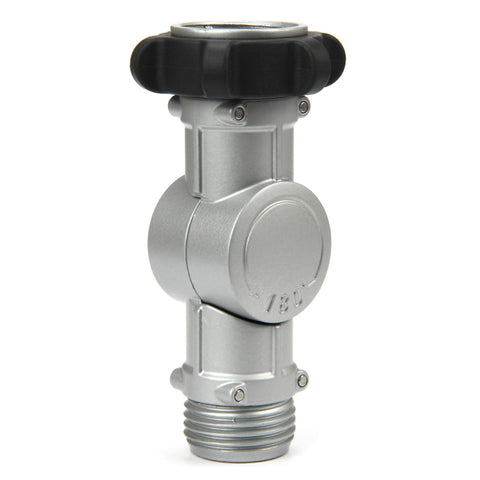 Eden 20051 pivot-180deg action demonstrates kink-free hose movement.