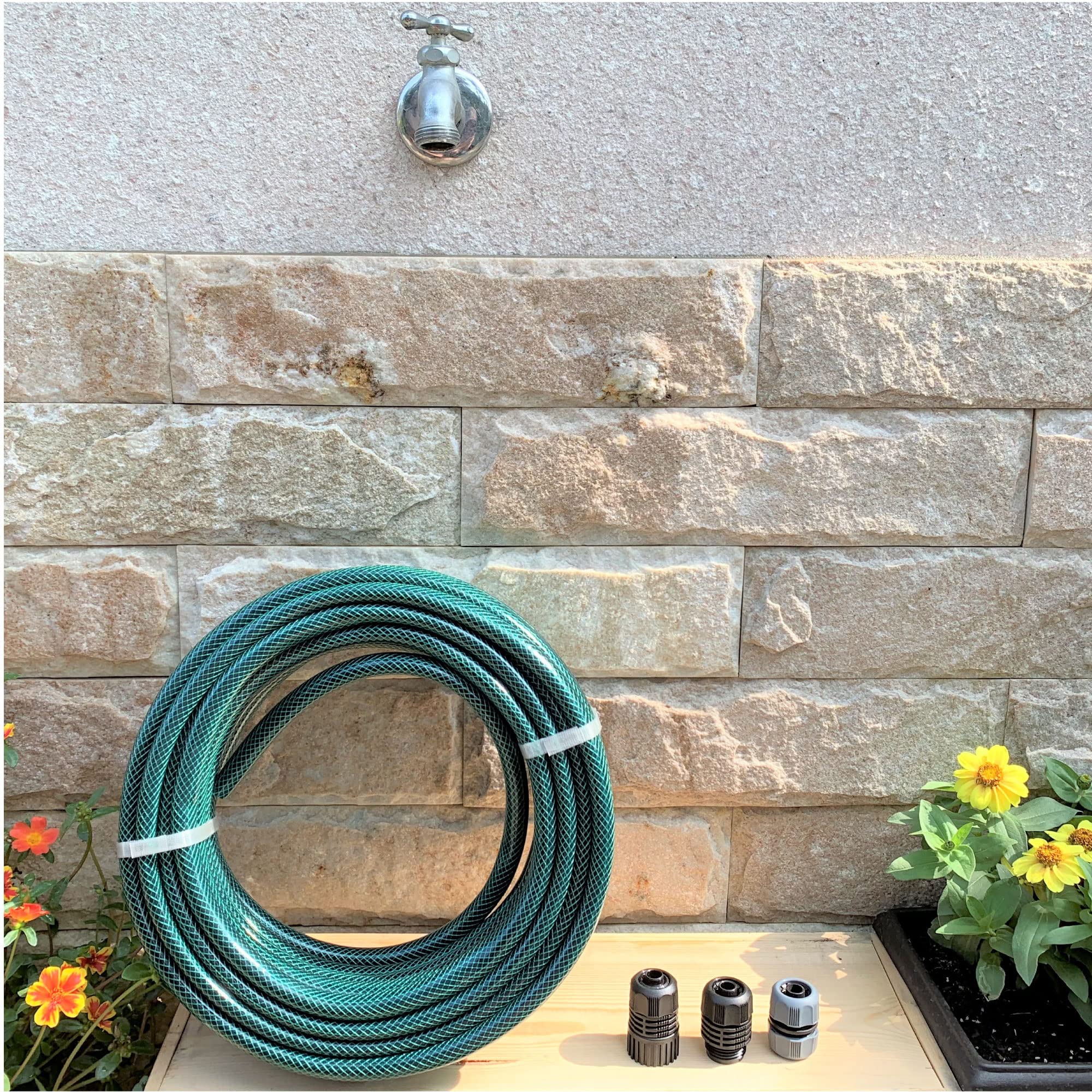 Eden 94051 flexible hose set supports durable outdoor watering season after season.