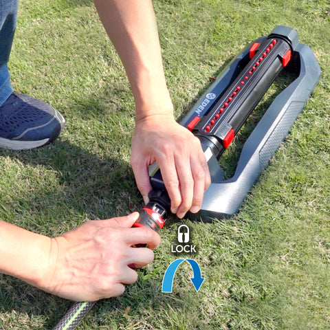 Eden 94094 weighted base providing stable operation during watering