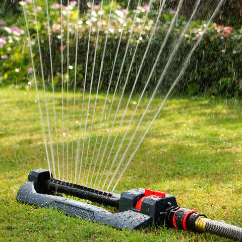 Eden 94105 precision nozzles provide even spray across the yard