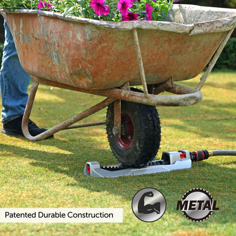 Eden 94110 built-in nozzle cleaning tool helps maintain spray output.