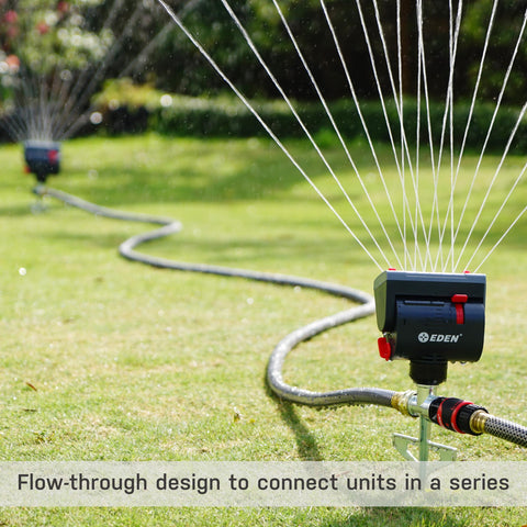 Eden 94145 Quick Connect Starter Set speeds hose setup and removal.
