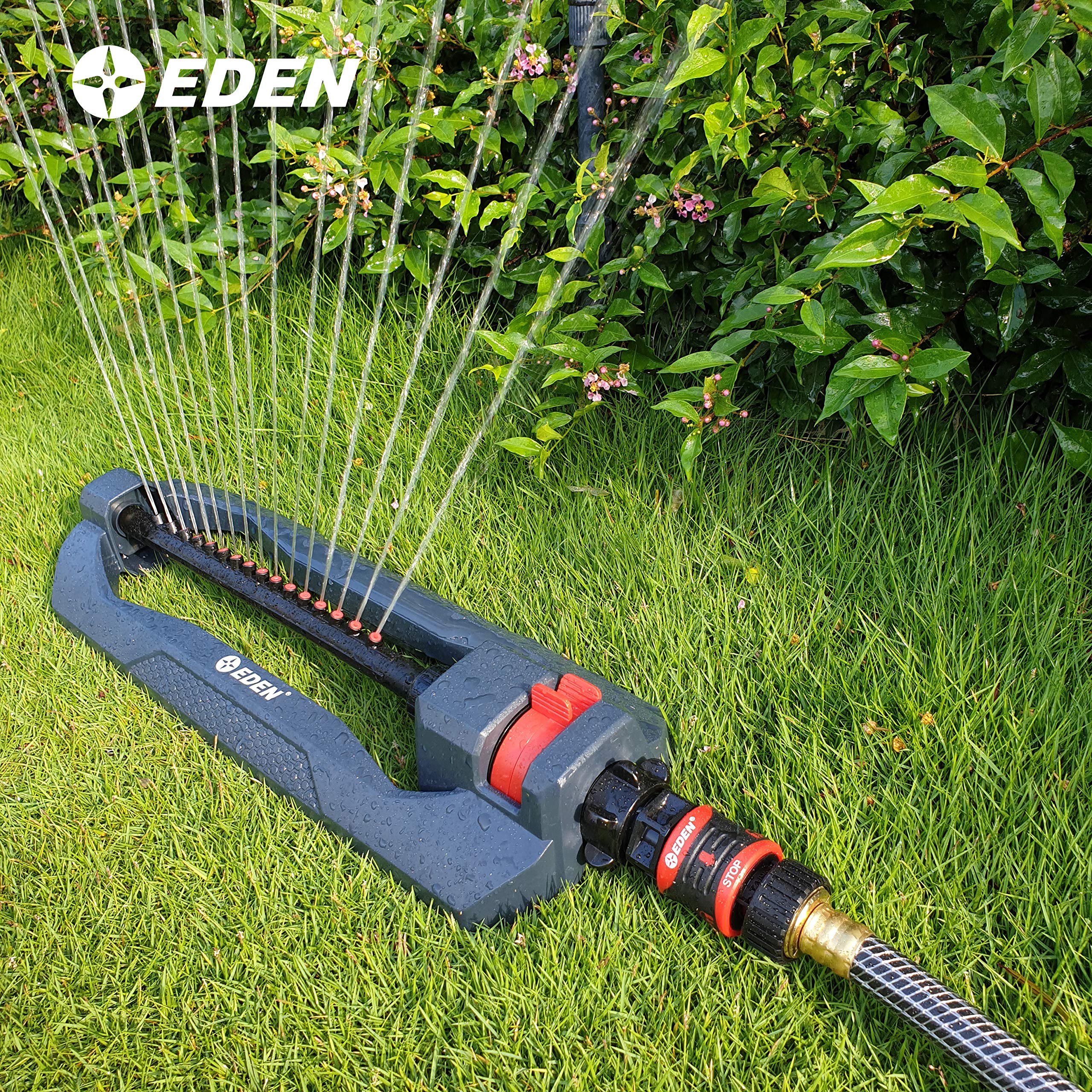 Eden 95210 includes a 5-piece connection set for versatile watering.