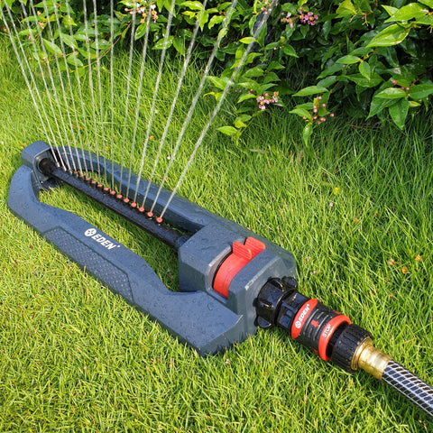 Eden weighted base provides stability during windy days and heavy watering