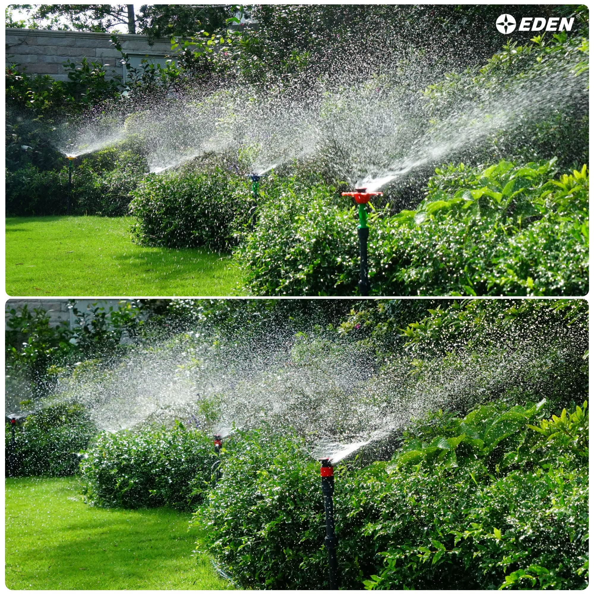 Eden-compatible sprinkler heads enabling seamless system upgrades