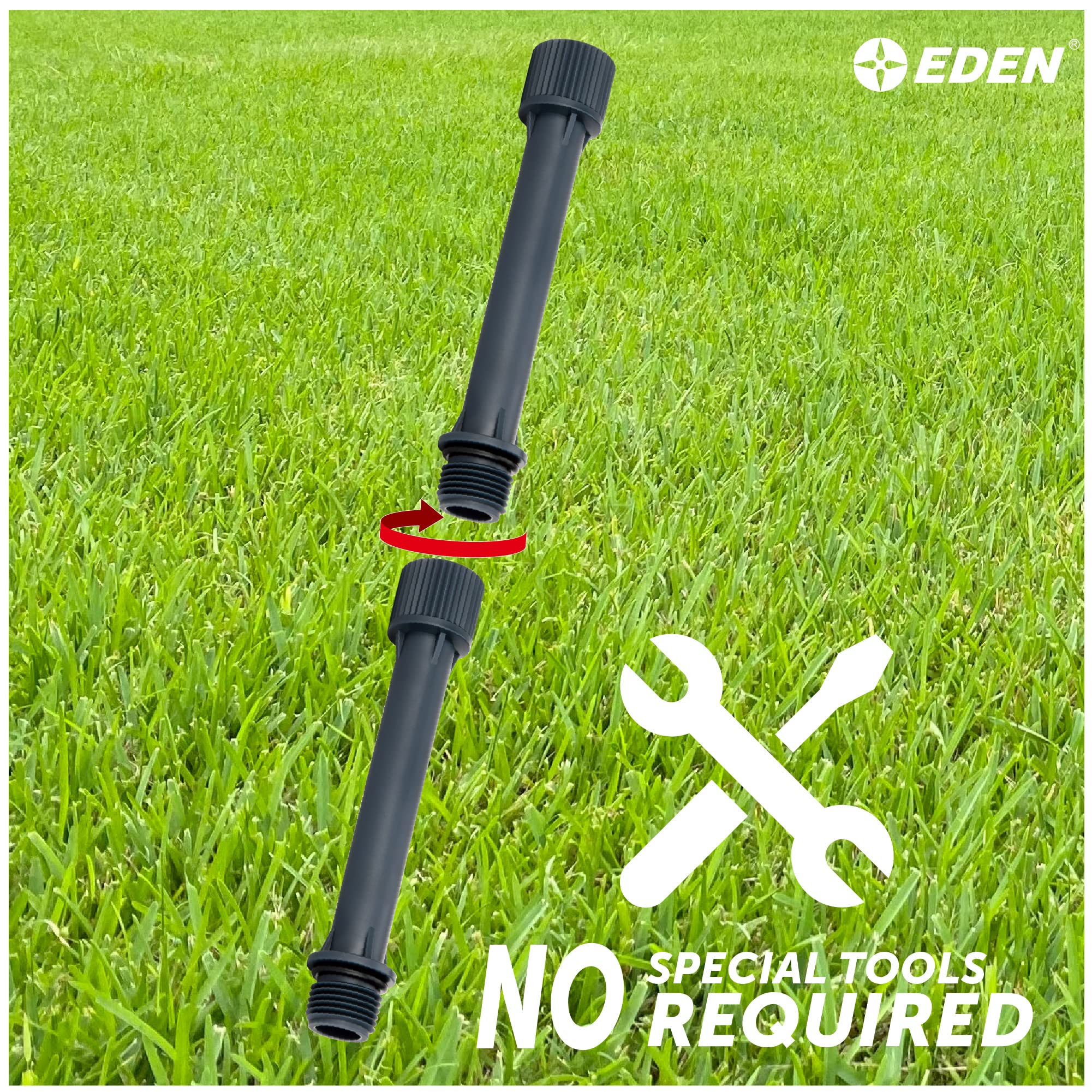 Close-up of Eden polypropylene construction showing durability outdoors