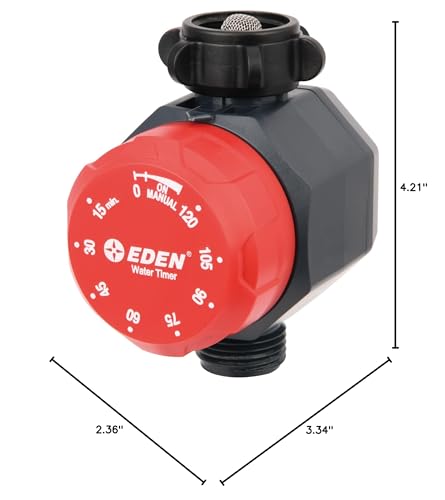 Eden Mechanical Hose Timer is designed for durable outdoor installation.