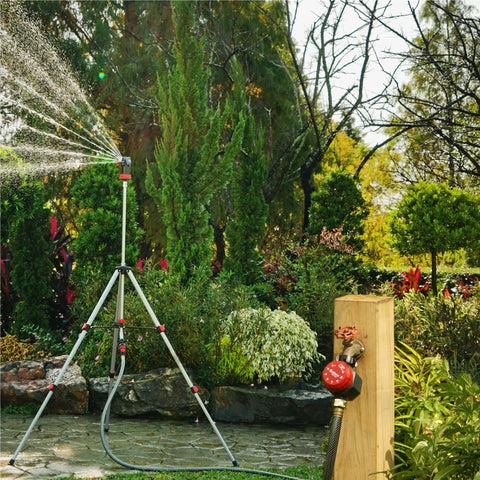 Eden Mechanical Hose Timer works with soaker hoses for even moisture delivery.