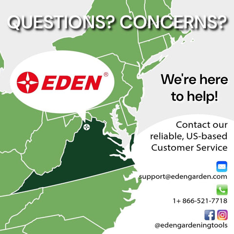 Eden Mechanical Hose Timer includes a stainless steel filter washer to prevent leaks.
