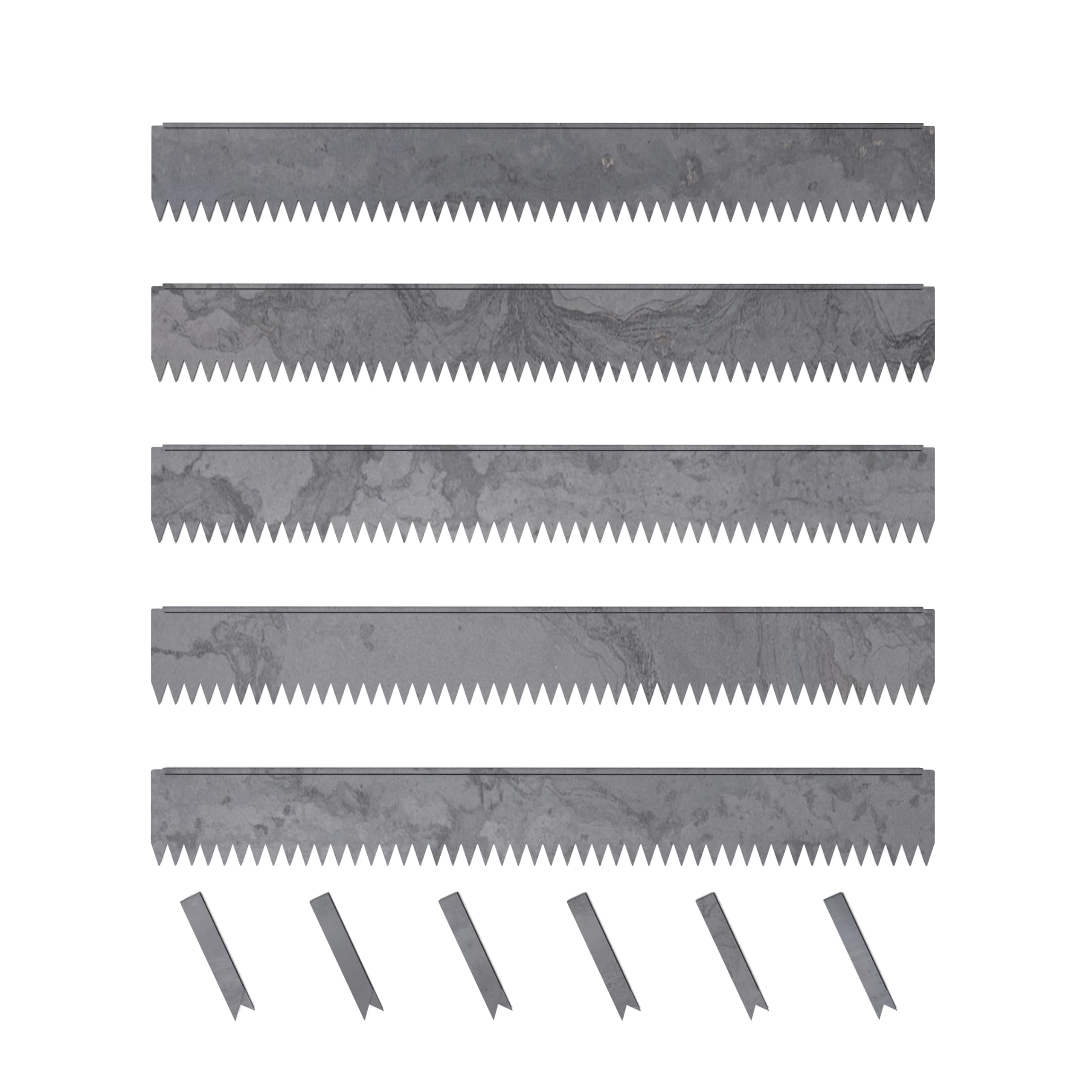 Edge Right hammer-in edging shows a 48-inch strip ready for installation and borders.