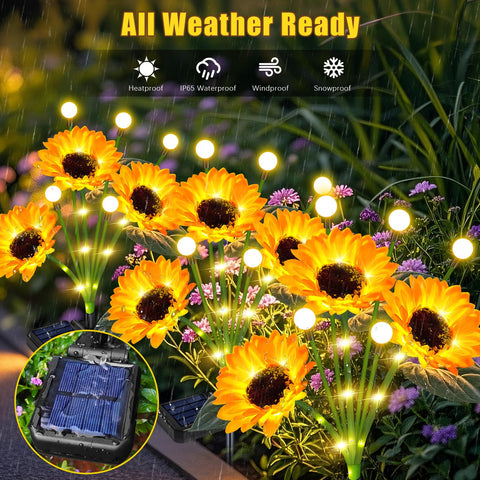 EDOF gift idea for moms and friends featuring sunflowers and fireflies.